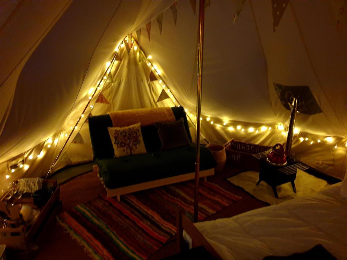 6M Emperor Tent Near Whitby With Log Burner Liverton Kültér fotó