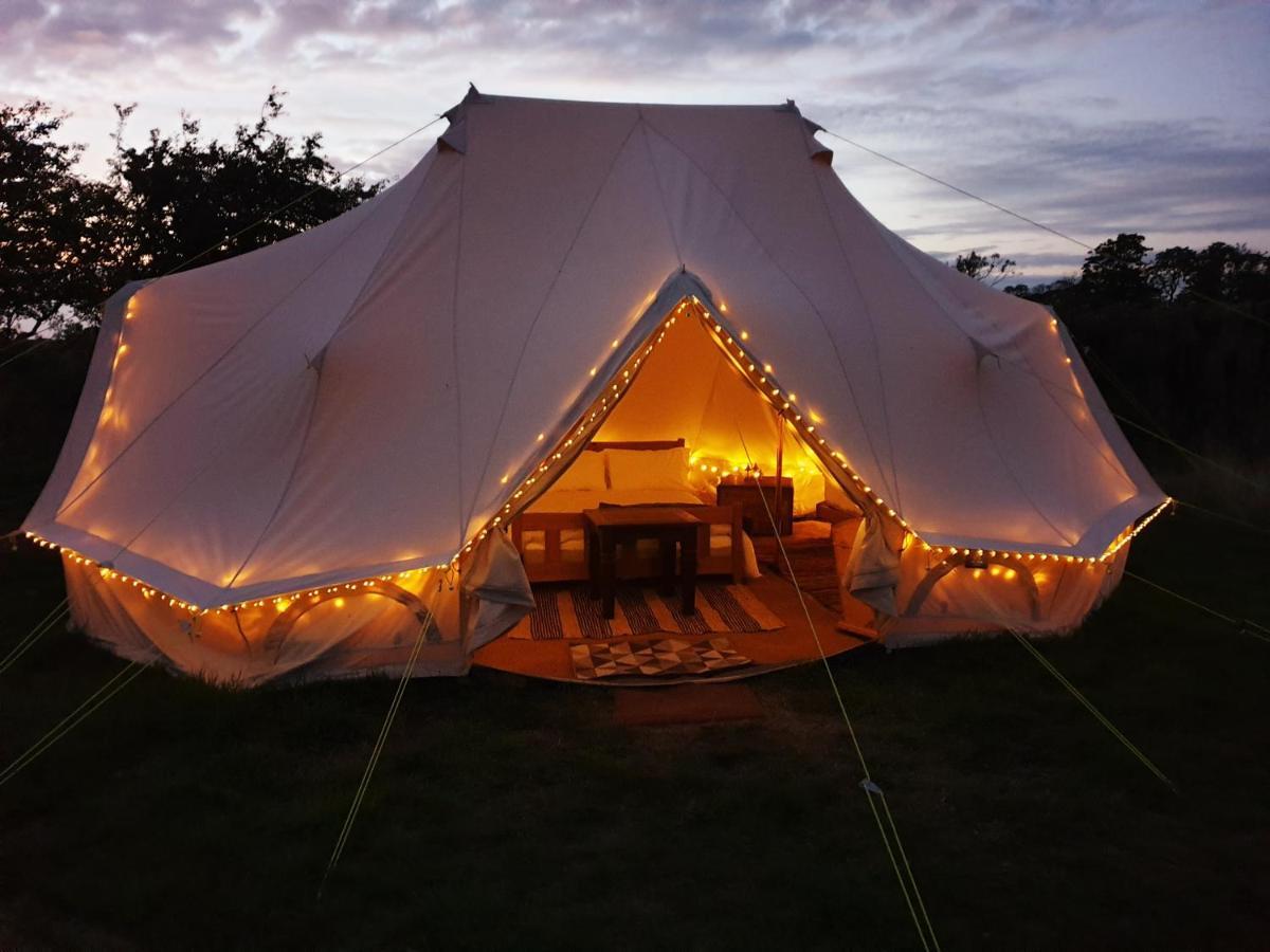 6M Emperor Tent Near Whitby With Log Burner Liverton Kültér fotó