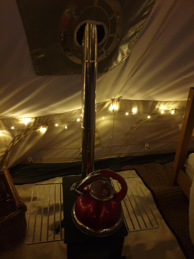 6M Emperor Tent Near Whitby With Log Burner Liverton Kültér fotó