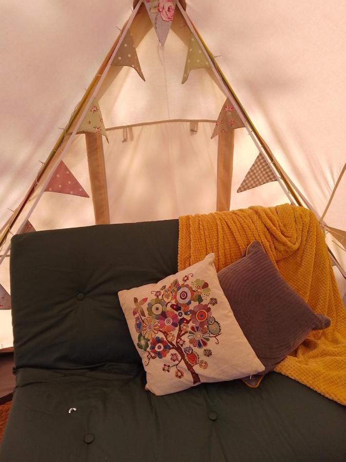 6M Emperor Tent Near Whitby With Log Burner Liverton Kültér fotó